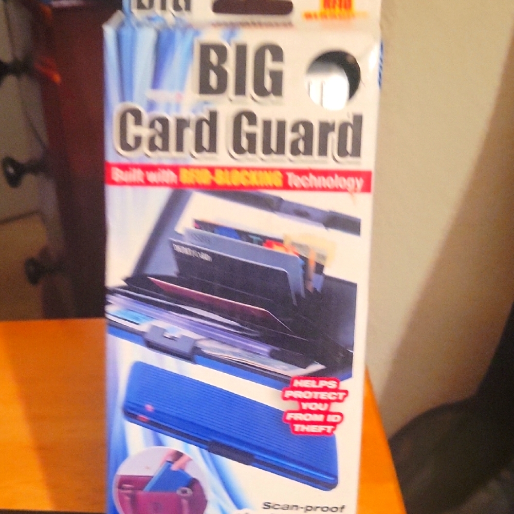Big Card Guard with RFID Blocking Technology
